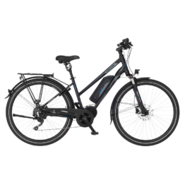 Fischer Trekking E-bike Viator Etd 1861 28 Zoll Rahmenhöhe 44 Cm 10 Gänge Mattschwarz Mattschwarz Ca. 250 W Ca. 48 V Ca. 28 Zoll