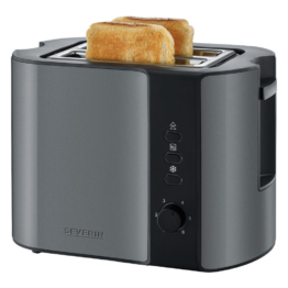 Severin Toastautomat At 9541 Grau Schwarz Kunststoff Edelstahl B/h/t: Ca. 30x21x19 Cm