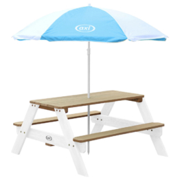 AXI Picknicktisch Nick braun Holz B/H/L: ca. 98x49x95 cm