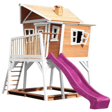 Axi Spielhaus Max Braun B/h/l: Ca. 432x288x193 Cm