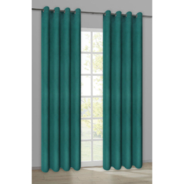 Verdunklungsvorhang Noblesse Dunkelgrün B/l: Ca. 140x245 Cm