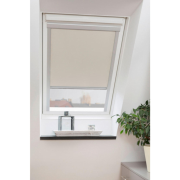 Dachfensterrollo Skylight VD creme B/L: ca. 61,3x116 cm