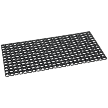 Fußmatte Gummiring schwarz B/L: ca. 40x60 cm