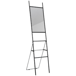 Standspiegel Tina schwarz B/H/T: ca. 42x170x2 cm