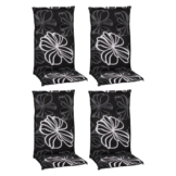 Beo Saumauflage für Hochlehner schwarz Polyester-Mischgewebe B/H/L: ca. 50x6x118 cm 4er Set