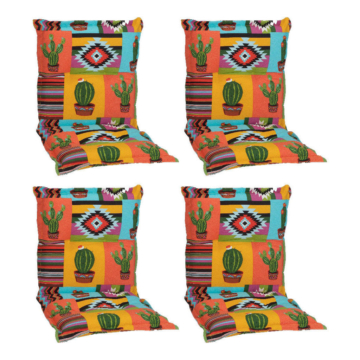 Beo Saumauflage für Niederlehner Nukus Mexico bunt Polyester-Mischgewebe B/L/S: ca. 52x100x8 cm 4er Set