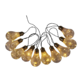 LED/Solar Lichterkette NV5209531 transparent Kunststoff H/L: ca. 18x3000 cm
