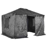 Sojag Pavillon-Winterabdeckung grau Polyester