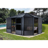 Sojag Wintergarten Charleston anthrazit Aluminium B/H/T: ca. 472x281x367 cm