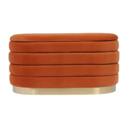 Sitzbank Aiden 101 orange B/H/T: ca. 42x42x80 cm