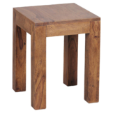 Beistelltisch natur Echtholz B/H/T: ca. 35x45x35 cm