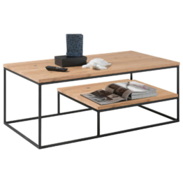 Couchtisch Eiche geölt B/H/T: ca. 110x42x60 cm