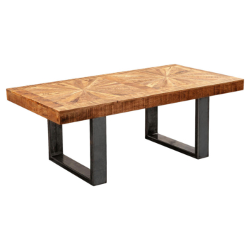 Couchtisch natur grau lackiert B/H/T: ca. 105x40x55 cm