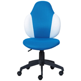 Drehstuhl Jessi blau weiß