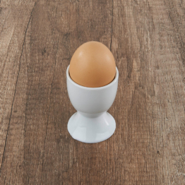 Eierbecher weiß Porzellan D: ca. 5 cm