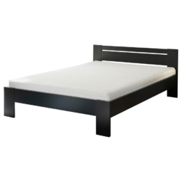 Futonbett Cannes schwarz Liegefläche B/L: ca. 140x200 cm