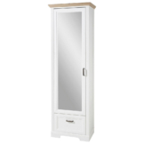 Garderobenschrank Jasmin Pinie Nachbildung Eiche Artisan Nachbildung B/H/T: ca. 65x204x41 cm