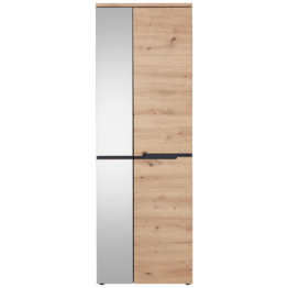 Garderobenschrank Memphis Eiche Artisan Nachbildung Graphit B/H/T: ca. 65x197x38 cm