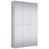 Garderobenschrank Mirror weiß B/H/T: ca. 111x191x34 cm