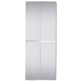 Garderobenschrank Mirror weiß B/H/T: ca. 74x191x34 cm