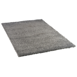 Hochflorteppich Smile grau B/L: ca. 50x100 cm
