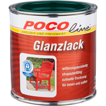 POCOline Acyl Buntlack moosgrün glänzend ca. 0,25 l