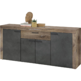 Sideboard Boost Eiche Flagstaff Nachbildung Matera Nachbildung B/H/T: ca. 180x79x38 cm