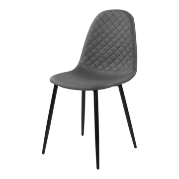 Stuhl  grau B/H/T: ca. 42x85x55 cm