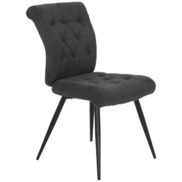 Stuhl Yara grau Vintage B/H/T: ca. 48x92x65 cm