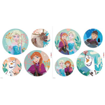 Komar Fenstersticker Frozen Royal  Frozen Royal B/L: ca. 30x30 cm