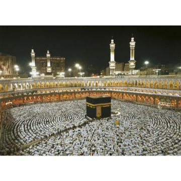 Komar Fototapete Kaaba at Night B/L: ca. 388x270 cm