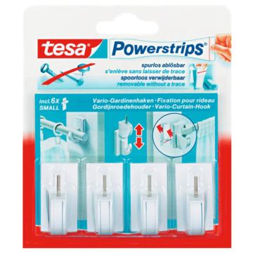 Powerstrips weiß Kunststoff B/H: ca. 2,8x4 cm