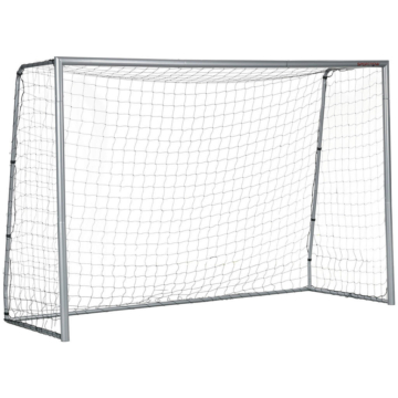 SPORTNOW Fußballtor grau Polyethylen B/H/L: ca. 120x200x300 cm