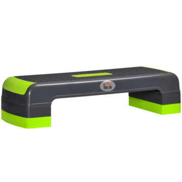 HOMCOM Steppbrett grau Kunststoff B/H/L: ca. 28x20x78 cm