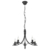 Lamkur Pendelleuchte LUCY 44101 schwarz Stahl H/L: ca. 100x58 cm E14 5 Brennstellen