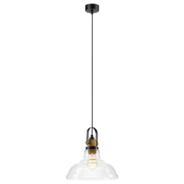 Lamkur Pendelleuchte MATTEO 40851 oxidgrün Glas Stahl H/L: ca. 112x28 cm E27 1 Brennstellen