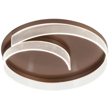 POCOline LED-Deckenleuchte Cappuccino Metall H/D: ca. 10x50 cm