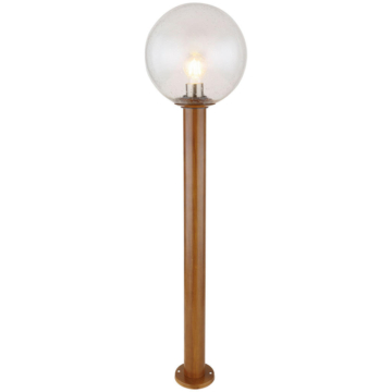Außenleuchte OSSY 31863W klar braun H/D: ca. 100x25 cm