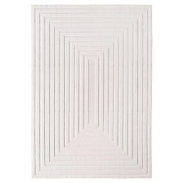 Ayyildiz Kurzflorteppich DOHA creme B/L: ca. 160x230 cm