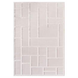 Ayyildiz Kurzflorteppich DOHA creme B/L: ca. 280x370 cm