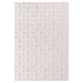 Ayyildiz Kurzflorteppich DOHA creme B/L: ca. 80x150 cm
