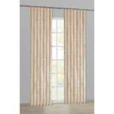 Dekovorhang Eden taupe B/L: ca. 135x245 cm