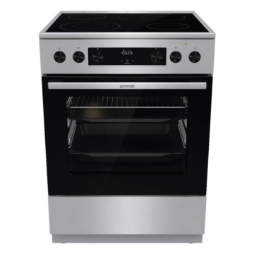 Gorenje Stand-Elektroherd GECS6C70XPA Edelstahloptik B/H/T: ca. 60x85x60 cm