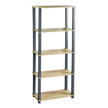 Kesper Regal grau Kunststoff B/H/L: ca. 29x147x60 cm