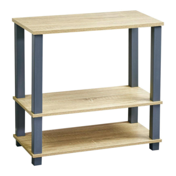 Kesper Regal grau Spanplatte B/H/L: ca. 29,5x58,5x60 cm
