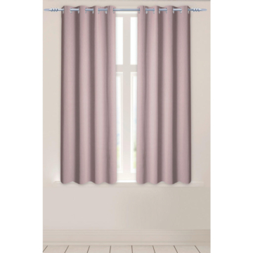Verdunklungsvorhang Larius rosé B/L: ca. 140x175 cm