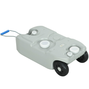 Outsunny Abwasser Rolltank B/H/L: ca. 23x80x37 cm